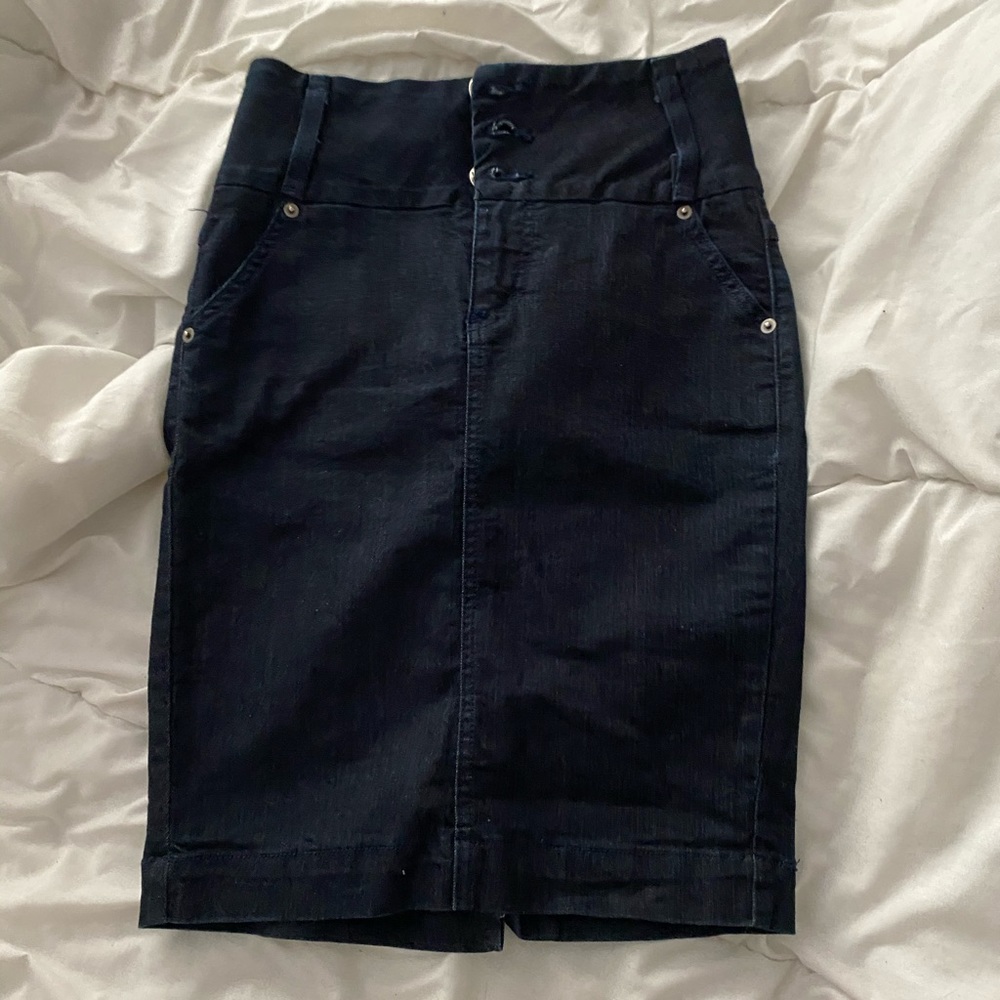 Nissi jeans stretchy jean skirt